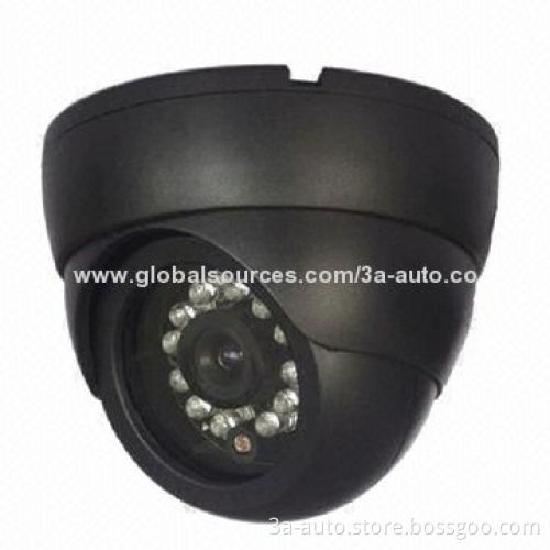 IR Dome Serial Camera, RS232 Output, Using in Bus, 80mA Normal Current